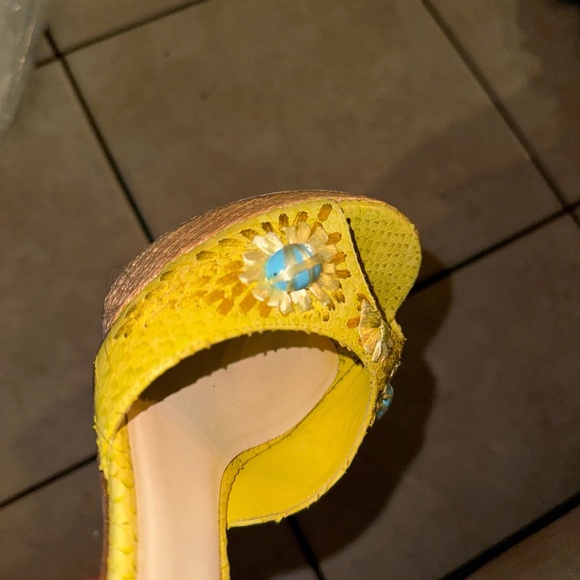 Dior Peeptoe Heels Vintage - Picture 3 of 11